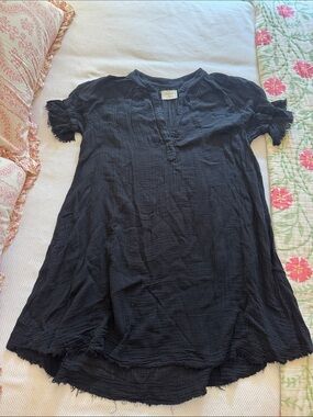 9seed Black Antibes Dress
